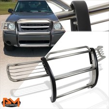 For 02-04 Xterra Wd22 Suv S.s Front Bumper Brush Grille Guard Protector Chrome