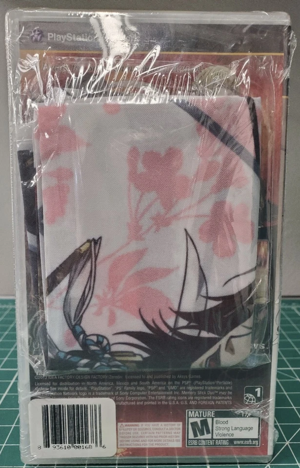 Hakuoki Warriors of the Shinsengumi (Sony PSP, 2013) W/Saito's scarf - Brand New - Image 2 of 4