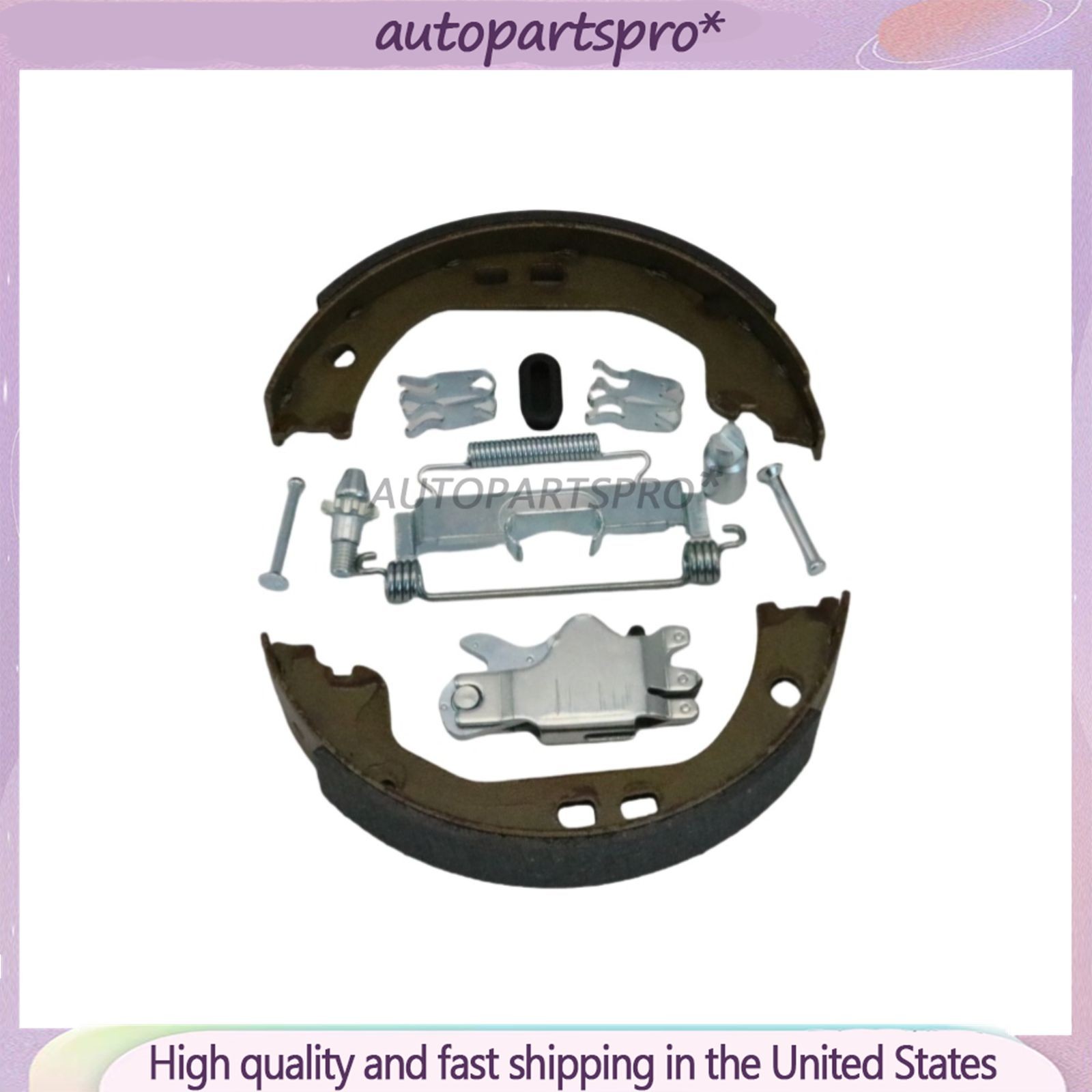 Fits Maserati Ghibli Quattroporte Parking Brake Shoes & Accessory Fastener US.