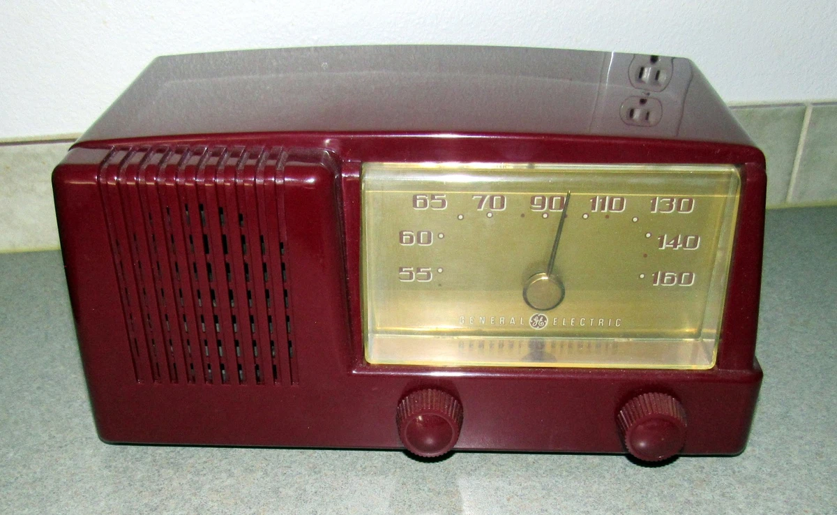 Ge Tube Radio In Collectible Tube Radios 1950-1959 for sale | eBay