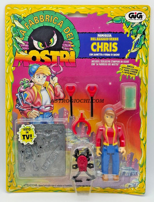 TOYMAX FIGUR CREEPY CRAWLERS LA FACTORY DEI MONSTERS GIG VINTAGE 1994 NEW IN BOX