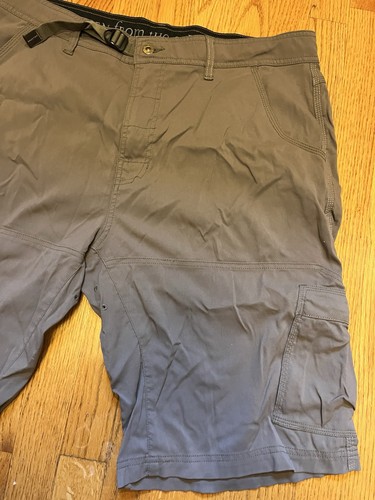Prana Herren Zion Breathe Wandershorts 38x12 Nylon Stretch M3STRE116 braun Cargo - Bild 3 von 15