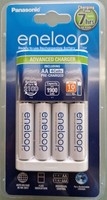 Panasonic Advanced BQ-CC17 Inkl. 4X Eneloop Aa Akkus-LadegeräT Nimh FüR Aa + Aaa