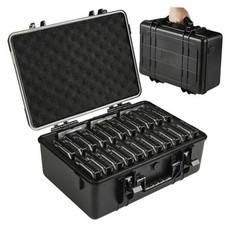 Hard Drive Case Fits 25-Bay Protection 3.5" HDD  High-Density Protective Foam