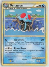 Tentacruel 50/102 Uncommon HGSS Triumphant Pokemon Heavily Played