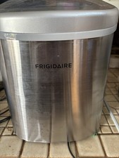 Frigidaire EFIC117-SS Countertop Ice Maker Stainless Steel Removable Basket