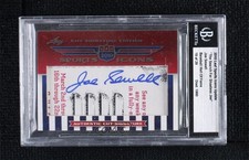 2010 Leaf Sports Icons Update 16/29 Joe Sewell Cut Signature Auto HOF 3hd
