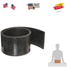 Foldable 72" Snow Plow Blade Flap - Modern Rubber Protection for Easy Storage