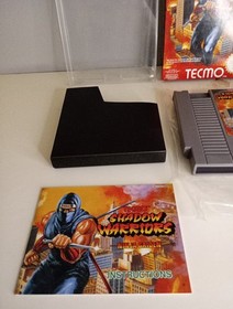 NINTENDO NES TECMO SHADOW WARRIORS NINJA GAIDEN BOXED WITH MANUAL