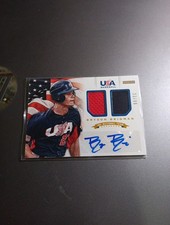 2012 Panini USA BASEBALL #5, BRYSON BRIGMAN, AUTO PATCH. /99