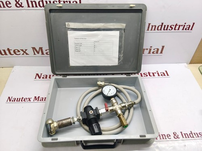 #ad Pressure amp; Vacuum Test Kit Master Pneumatic DETROIT Regulator 0 10 Bar Gauge $200.00