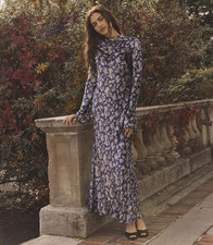NEW DÔEN DOEN MAURICIA DRESS IN WINDSWEPT DAISIES XS/L