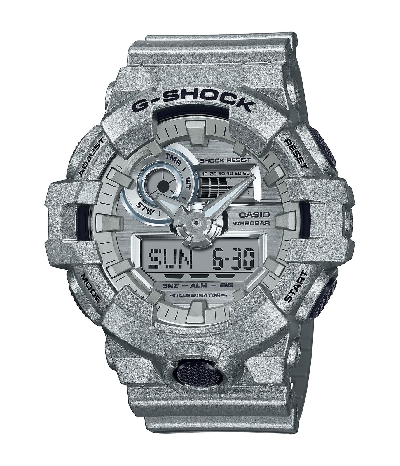 [Japan Import] Casio CASIO Men's Watch GA-700FF-8A G-Shock G-SHOCK Quartz Silver