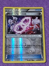POKEMON MEWTWO SPIRIT LINK 144/162 REVERSE HOLO TRAINER BREAKTHROUGH LP