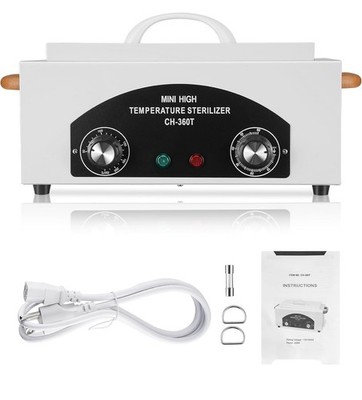 High Temp Autoclave Sterilizer 1.5L for Metal Tools - 110V 300W