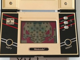 Nintendo PB-59 Game and Watch Pinball LSI game Used Japan Retro Vintage
