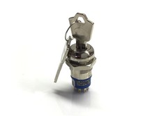 3 Position Single Pole Momentary On-Off-Momentary On Keylock Switch