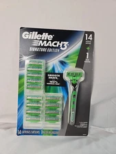 Gillette MACH3 Signature Edition Razor Set – 1 Razor + 14 Cartridges