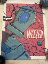 Póster del evento Weezer Excel Energy Center 04/09/24 Viaje al planeta azul 135/300