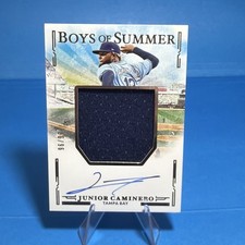 2025 boys of summer junior caminero #JMS-JC Auto Mem /99