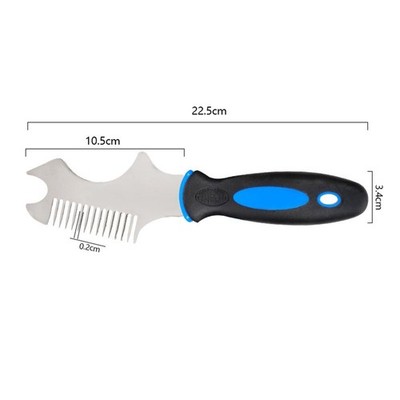 Paint Brush Comb Brush Roller Cleaner Too Roller Cleaning Tool for DIY Painting