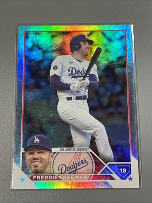 Freddie Freeman 2023 Topps Foil + Dodgers Star Power Foil #200 Dodgers