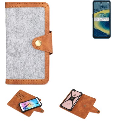 Schutz-Hülle für Nokia XR20 Handyhülle, hellgrau