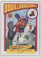 1987 Topps Alf Series 1 Bouillabaseball Egbert Tiny Cartwheeler #21B 0b5