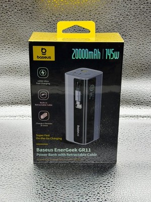 BASEUS ENERGEEK GR11 145W 20000mAh FAST CHARGING PORTABLE POWER BANK - [NEW]