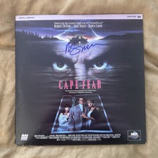 Martin Scorsese Signed Autograph Cape Fear Movie Laser Disc 100% REAL DeNiro