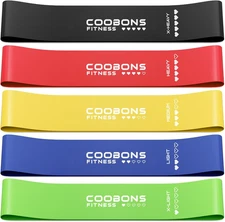 Resistance Bands for Working Out, Exercise 10-40LB Colorful