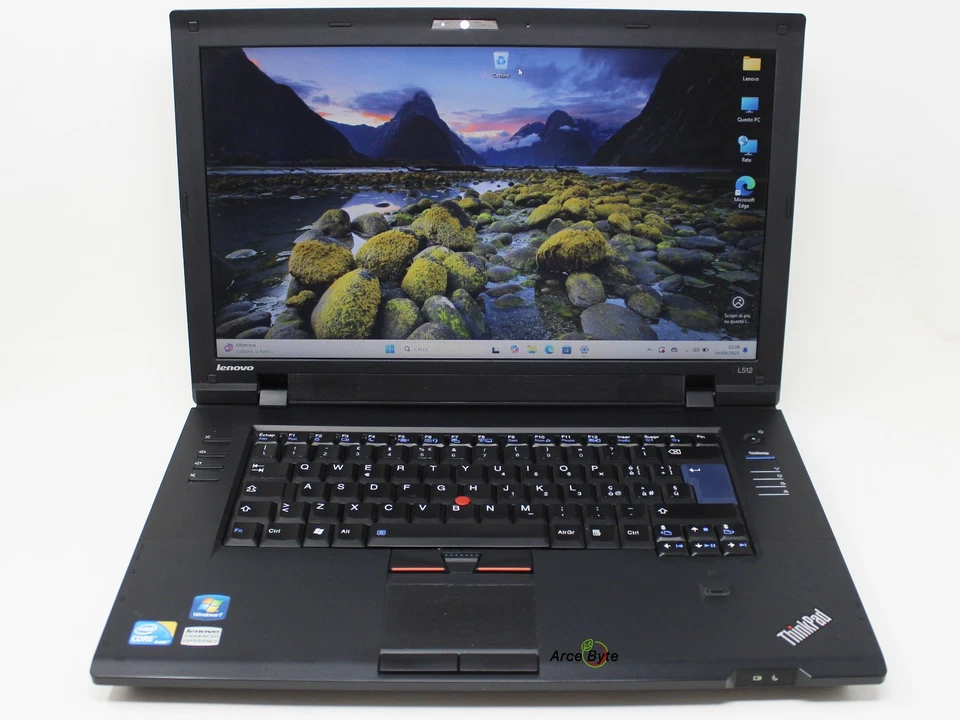LENOVO THINKPAD L512 2011 15" i3 RAM 4 GB SSD 128 GB W 11 PRO NO WEB E BATTERIA - Immagine 2 di 4