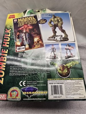 Marvel Select Sealed New Zombie Hulk Diamond Select 2007 Very Nice
