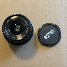 Gemini MC Auto Lens 1:2.8 f=28mm Lens Japan M...