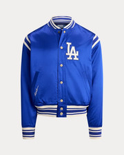 Polo Ralph Lauren Dodgers Jacket AUTHENTIC MLB BACK TO BACK WORLD SERIES CHAMPS