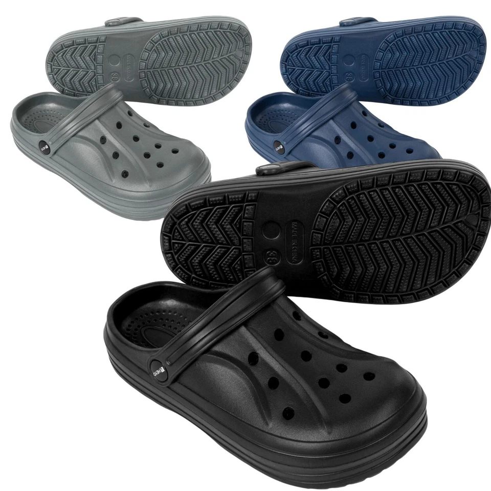 Clogs Damen Herren Gartenschuhe Sandalen Pantoletten Hausschuhe Gartenclogs - Bild 2 von 4