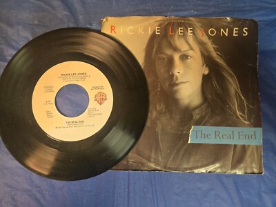 RICKIE LEE JONES - THE REAL END - 7'' VINYL SINGLE
