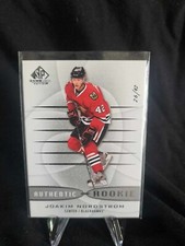 2013-14 UD SP Game Used Authentic Rookie Joakim Nordstrom /42True RC