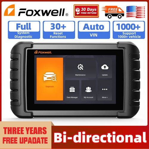 Foxwell NT809 All System Bidirectional Diagnostic OBD2 Scanner Car Code Reader eBay