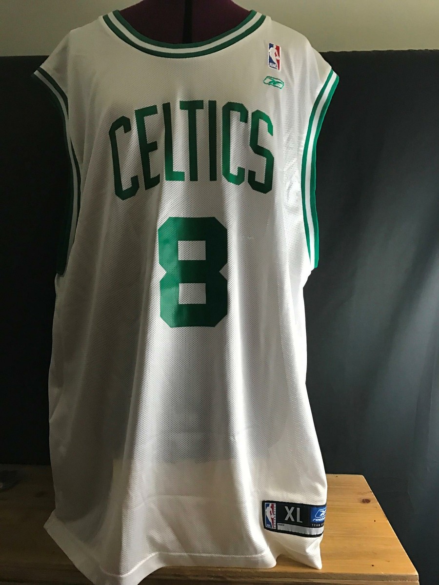 KEMBA / ANTOINE WALKER #8 Boston Celtics REEBOK NBA WHITE