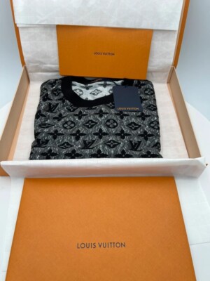 Louis Vuitton T-Shirt Monogramm Rundhalsausschnitt NEU