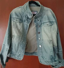 Vintage Bill Blass Jeanswear Denim Jacket Size Medium .