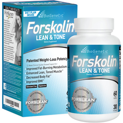Forskolin Lean & Tone Clinically Studied Weight Loss & Body Toning Formula 