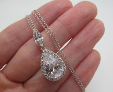 Stauer 925 Sterling Silver Sparkling Clear Gl...