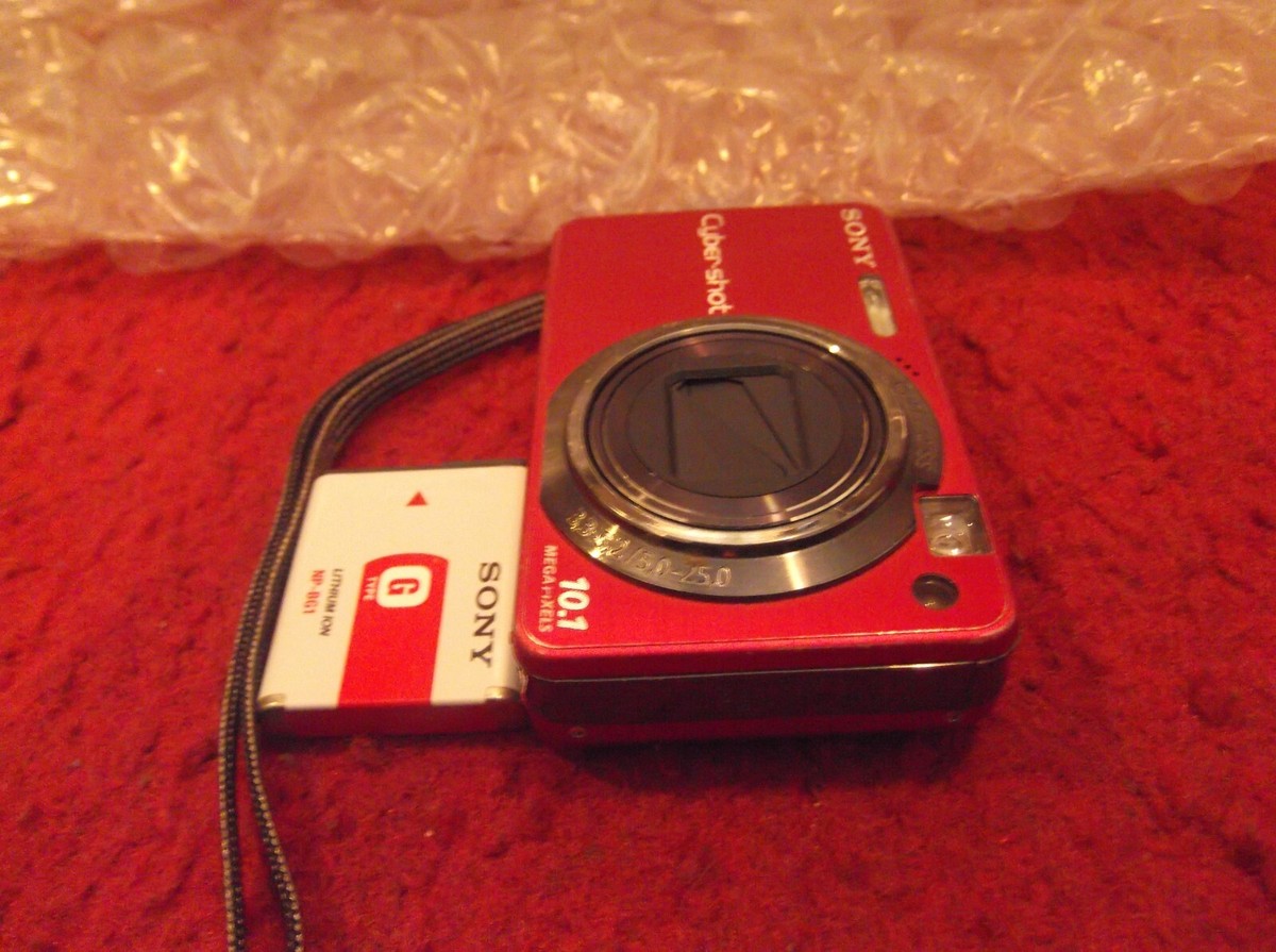 Sony CyberShot DSC-W170 10.1MP 5x Digital Camera - Red | eBay Sony CyberShot DSC-W170 10.1MP 5x Digital Camera - Red | eBay