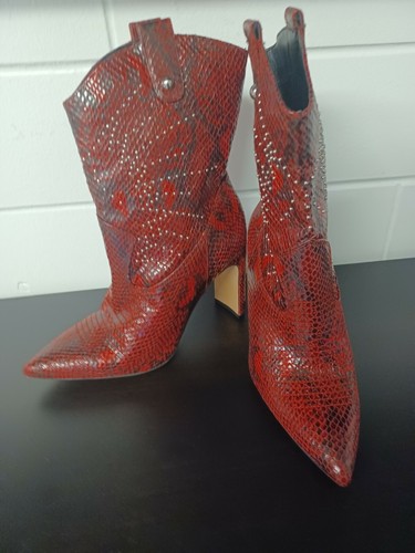 JESSICA SIMPSON Women's Red Glitter 