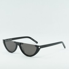 New SAINT LAURENT SL563 001 Black/Black 58-16-145 Sunglasses