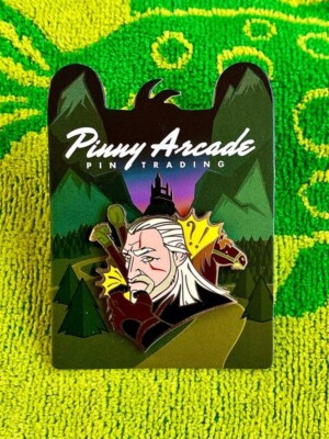 Pinny Arcade PAX East 2016 Dammit Roach Pin Witcher 3 Geralt CD Projekt Red CDPR