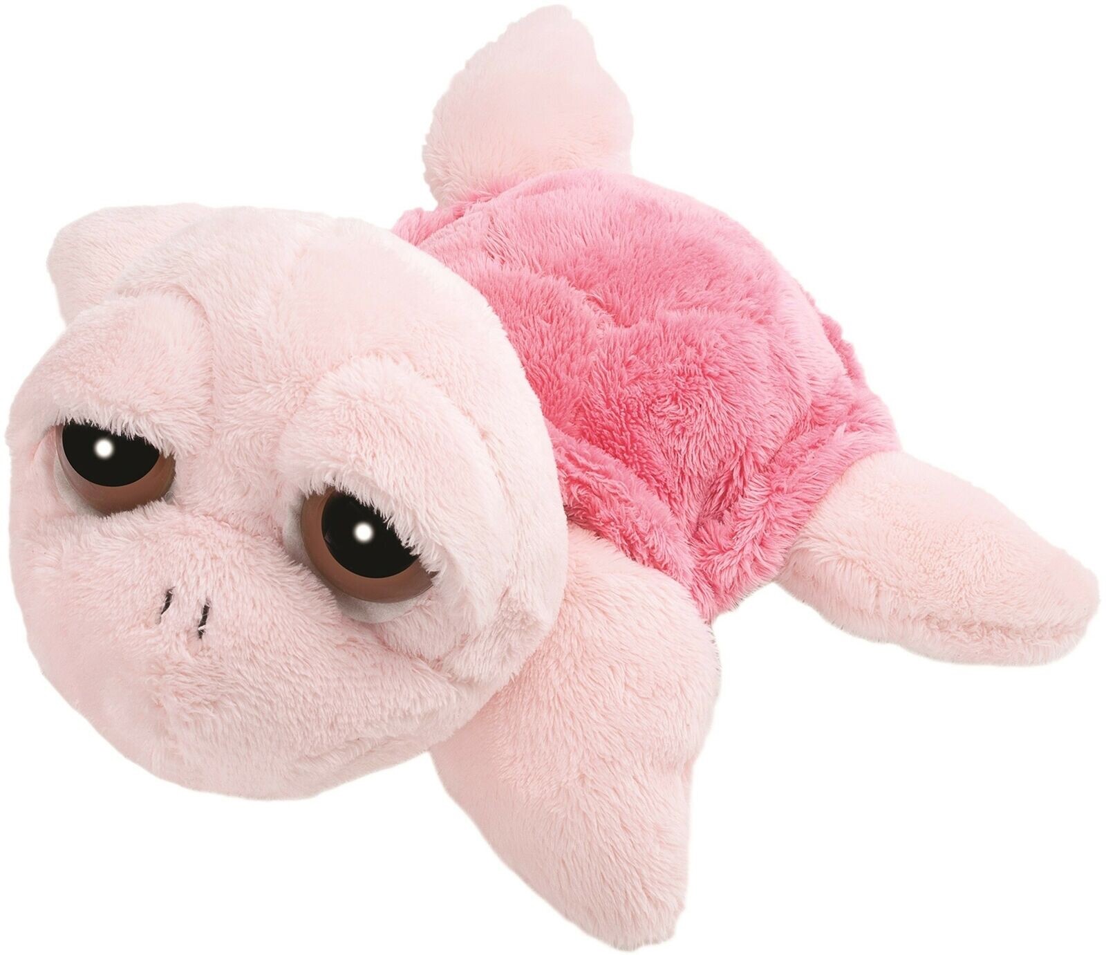 Suki Baby L'il Peepers Coral Turtle Soft Boa Medium Plush Toy Pink