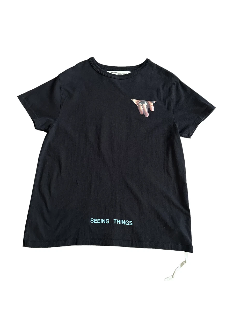 Off white seeing top things tee black